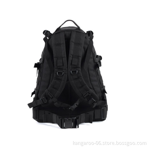 Wholesale Khaki Custom Waterproof Canvas Hiking Backpack